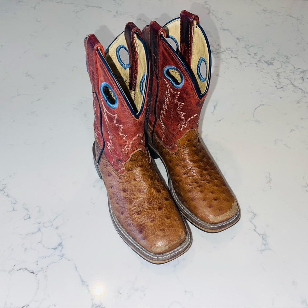 Toddler Boys Cowboy Boos Size 12 Kids Western